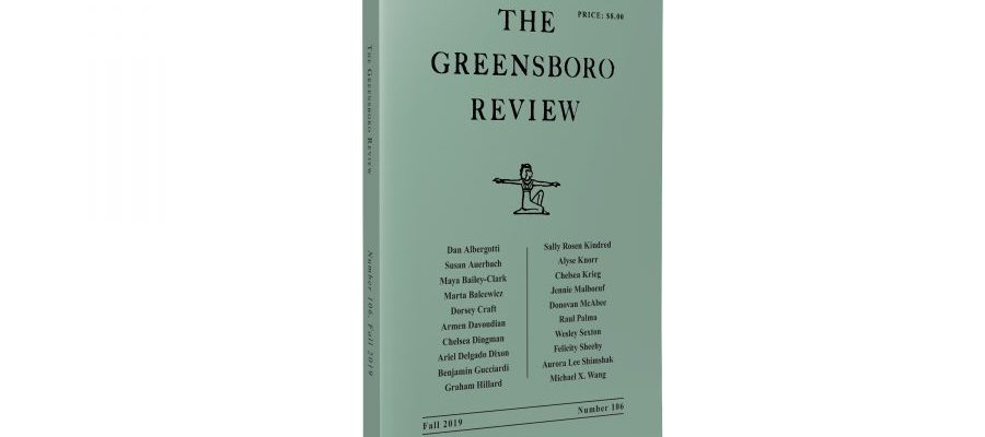 The Greensboro Review, Issue 106, Fall 2019